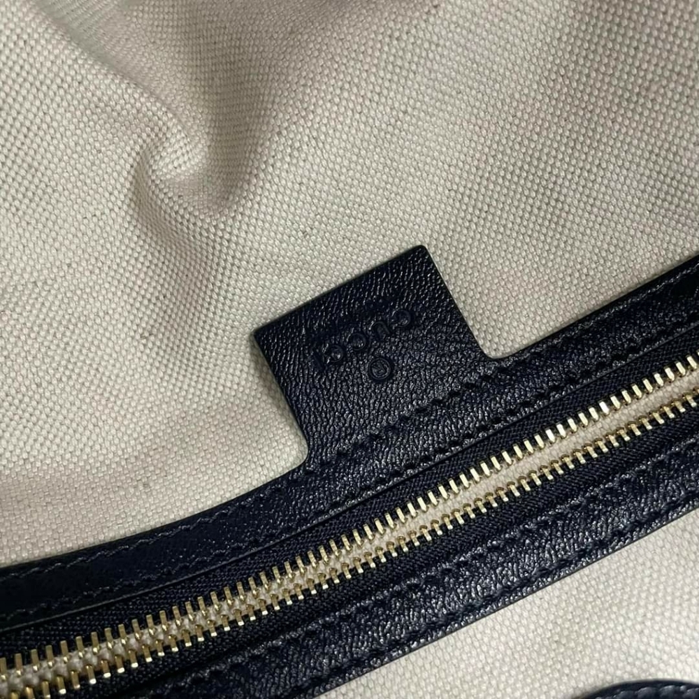 100% Authentic Gucci Raffia Ophidia Tote Bag 999-101924 - Picture 13 of 14